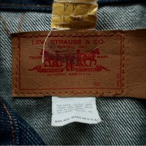 70s deadstock levis denim jacket